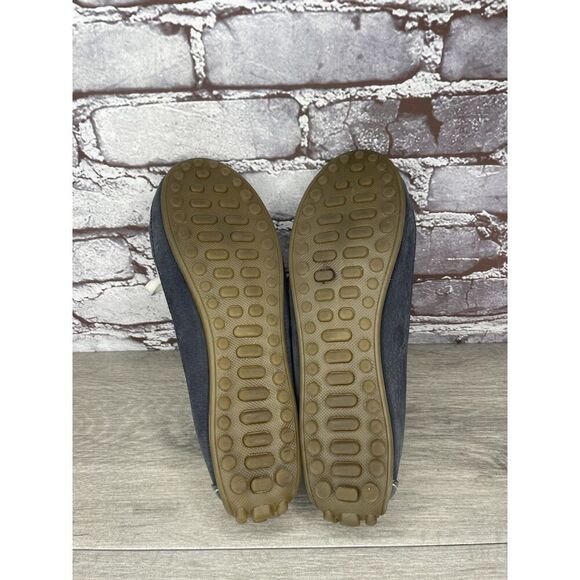 SOUL of AFRICA Nerina Juliet White Blue Leather Bow Ballet Flats Women 7M US/38 - Picture 14 of 16